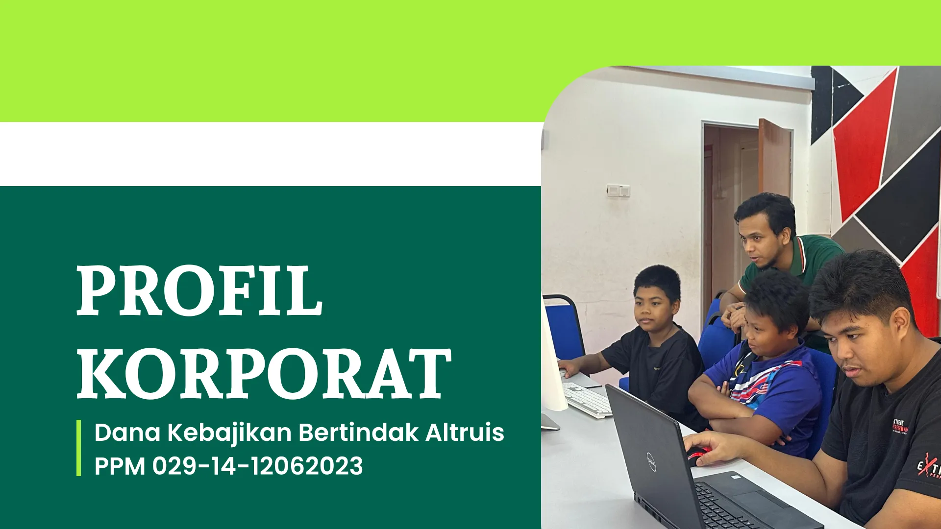 Muka depan Profil Altruis