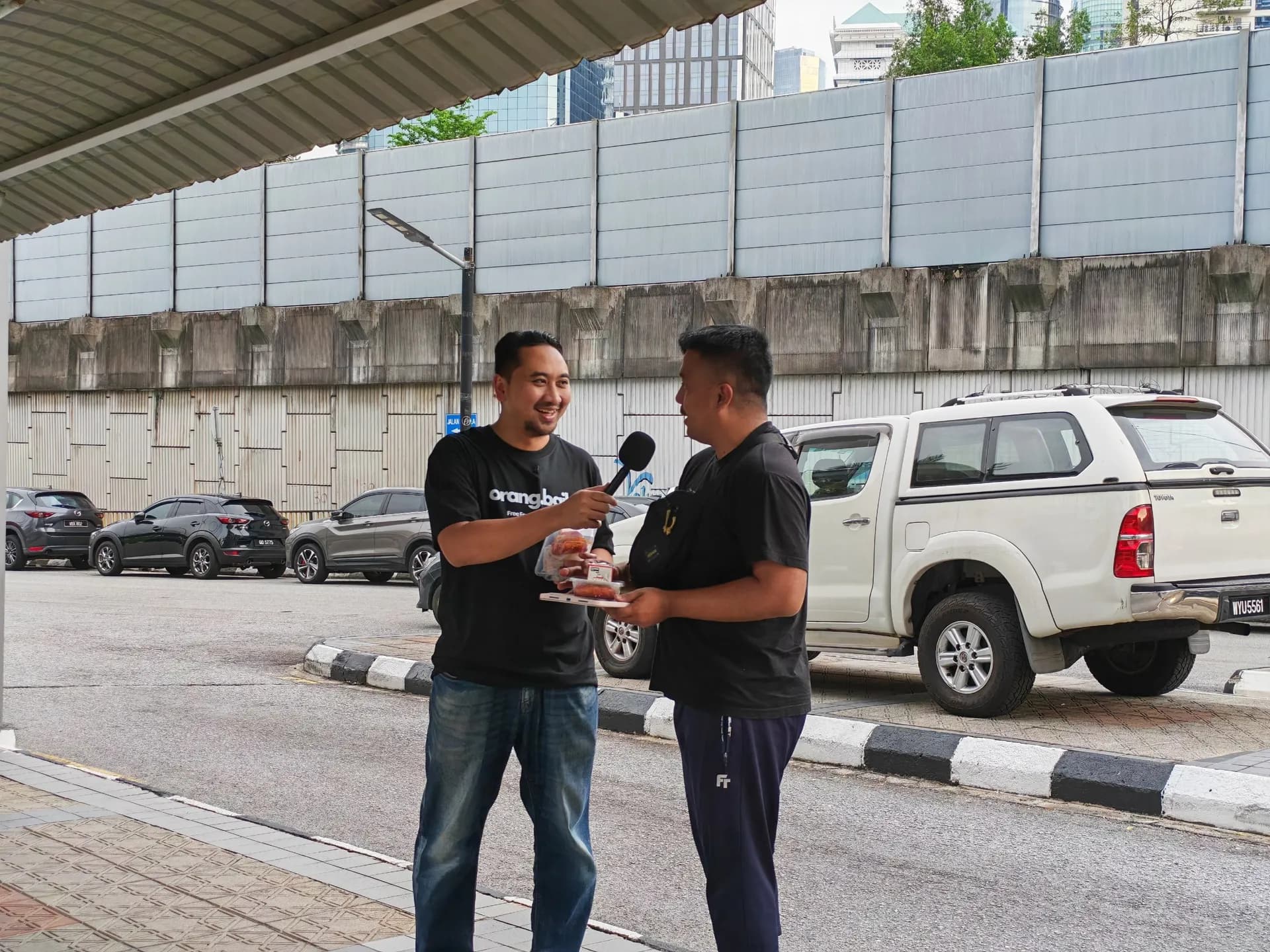 Agihan pek iftar Orang Baik Ramadan